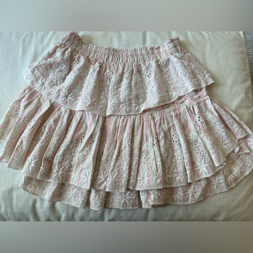 Love Shack Fancy Floral Skirt - Like New
